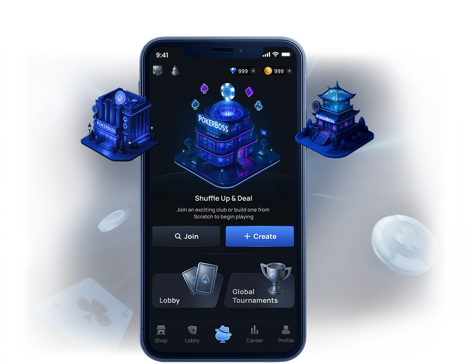 PokerBoss app preview mobile